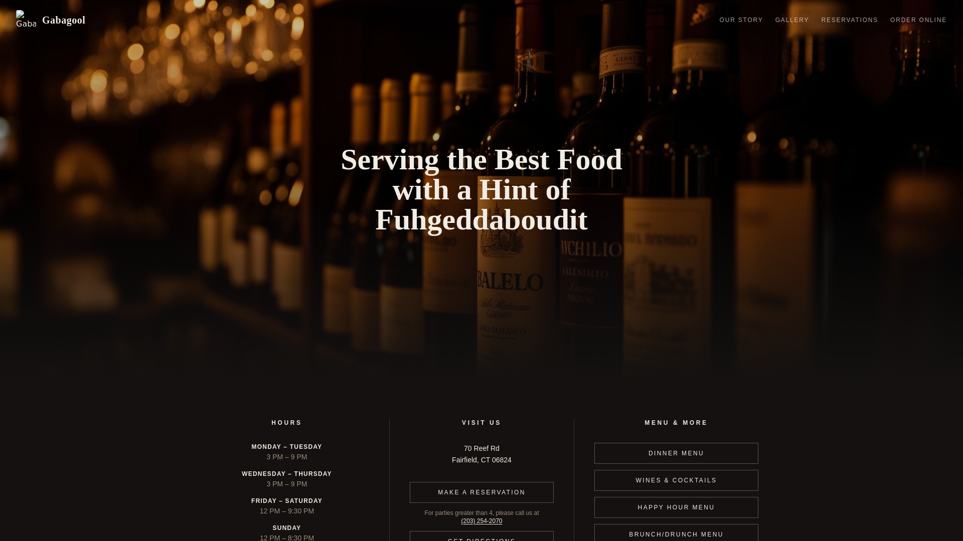 Photo of Gabagool Wine Bar